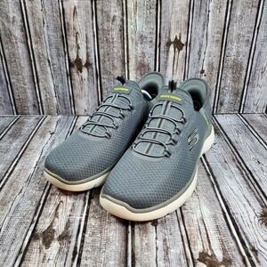Skechers Men's Slip-ins Summits High Range Gray Shoes 232457 Size 12